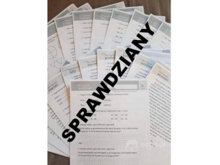 Mamo jutro sprawdzian